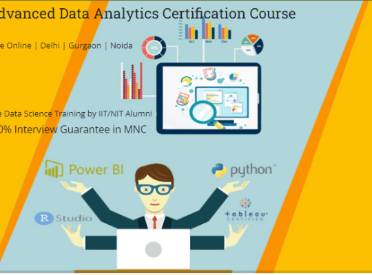 Top 12 Data Analytics Courses in Delhi, 110018